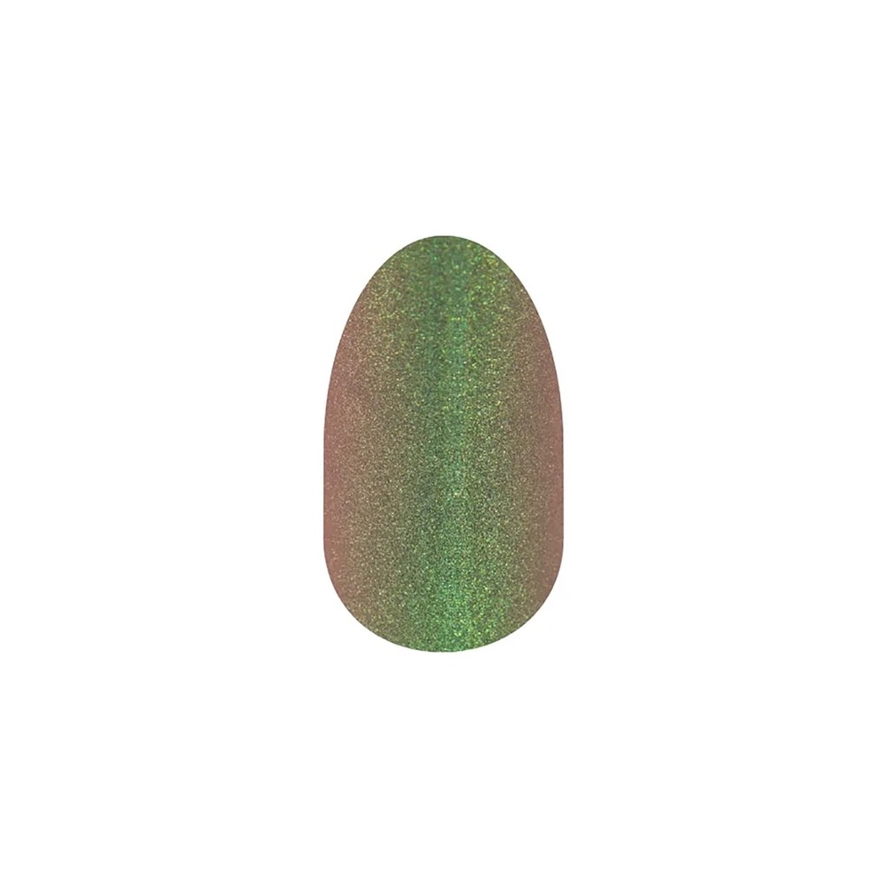 Color Street VIPER-ACTIVE Green To Copper Rose Color Shift Duo Chrome Nail Strip